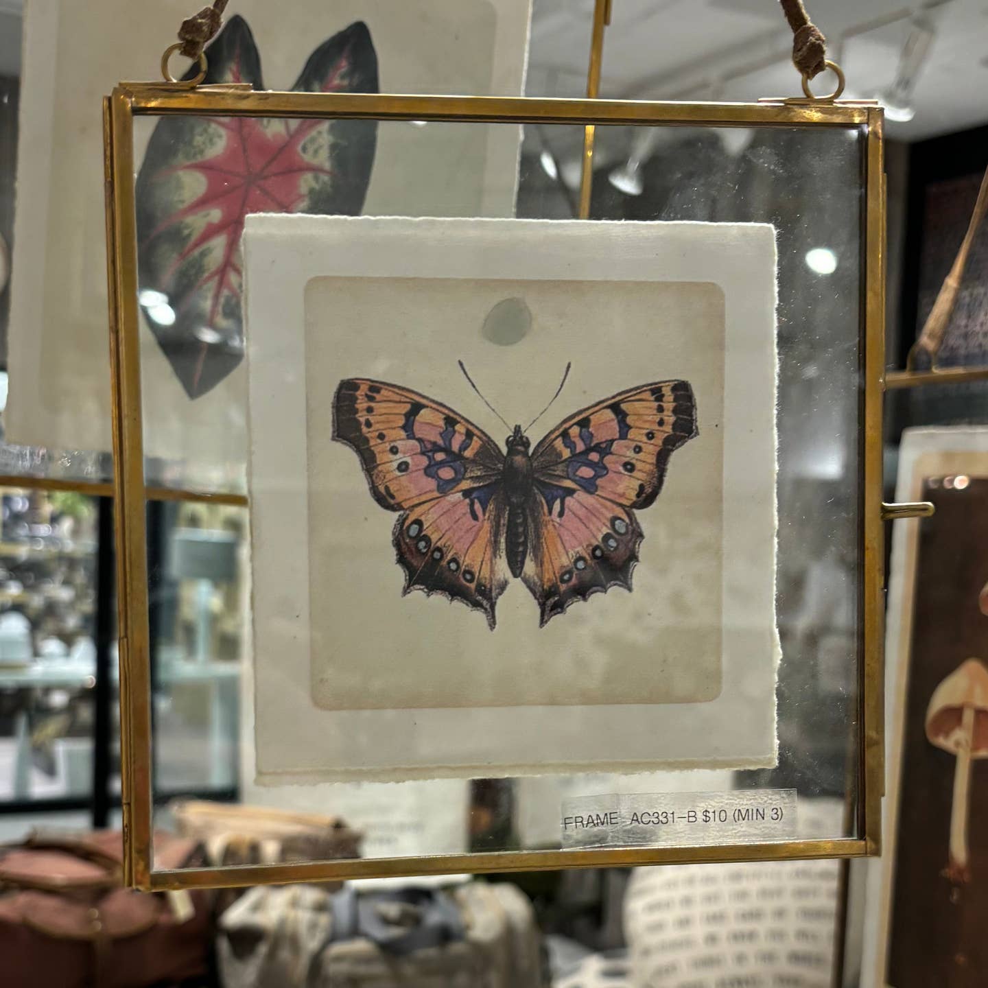 Frame Brass 7 x 7
