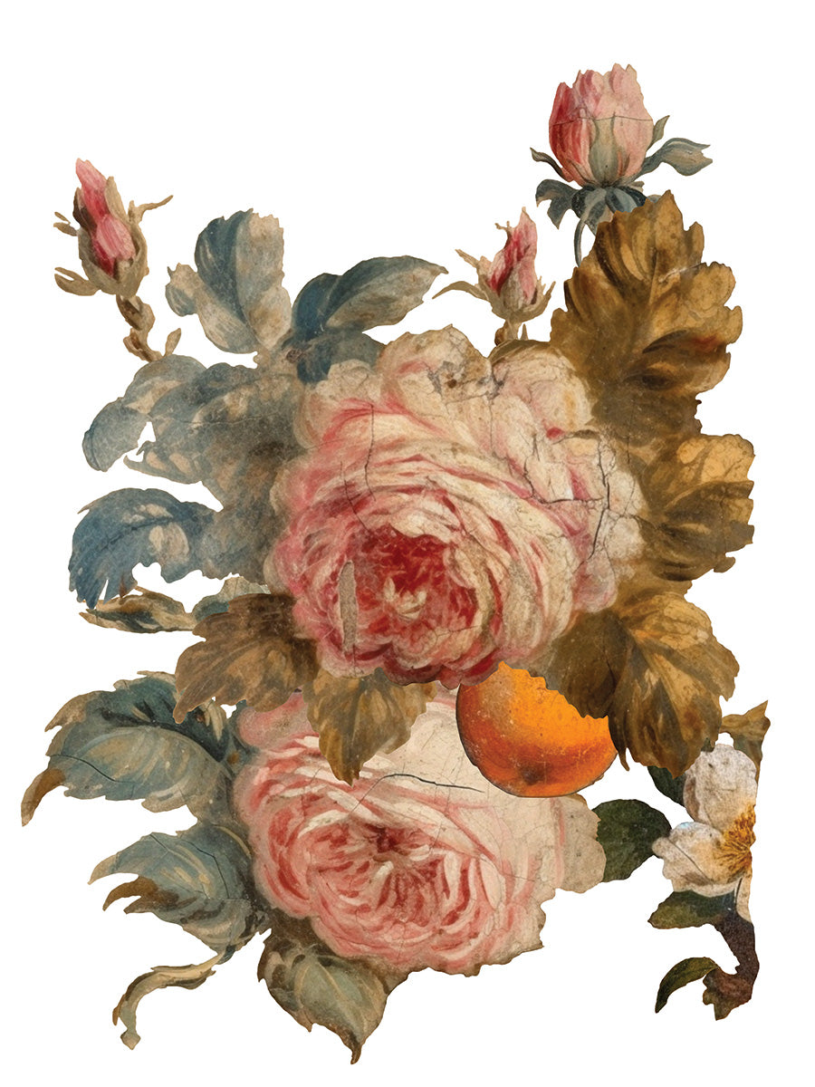 IOD Transfer Joie Des Roses 12x16