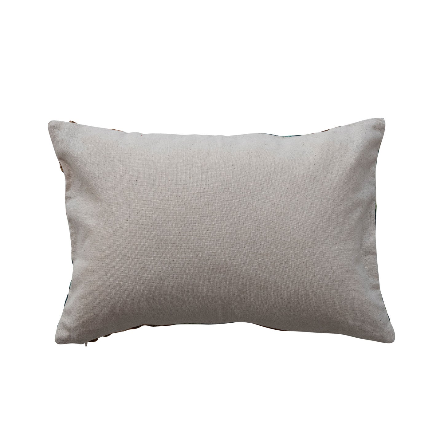 Pillow Pomegranates, Embroidery Slub