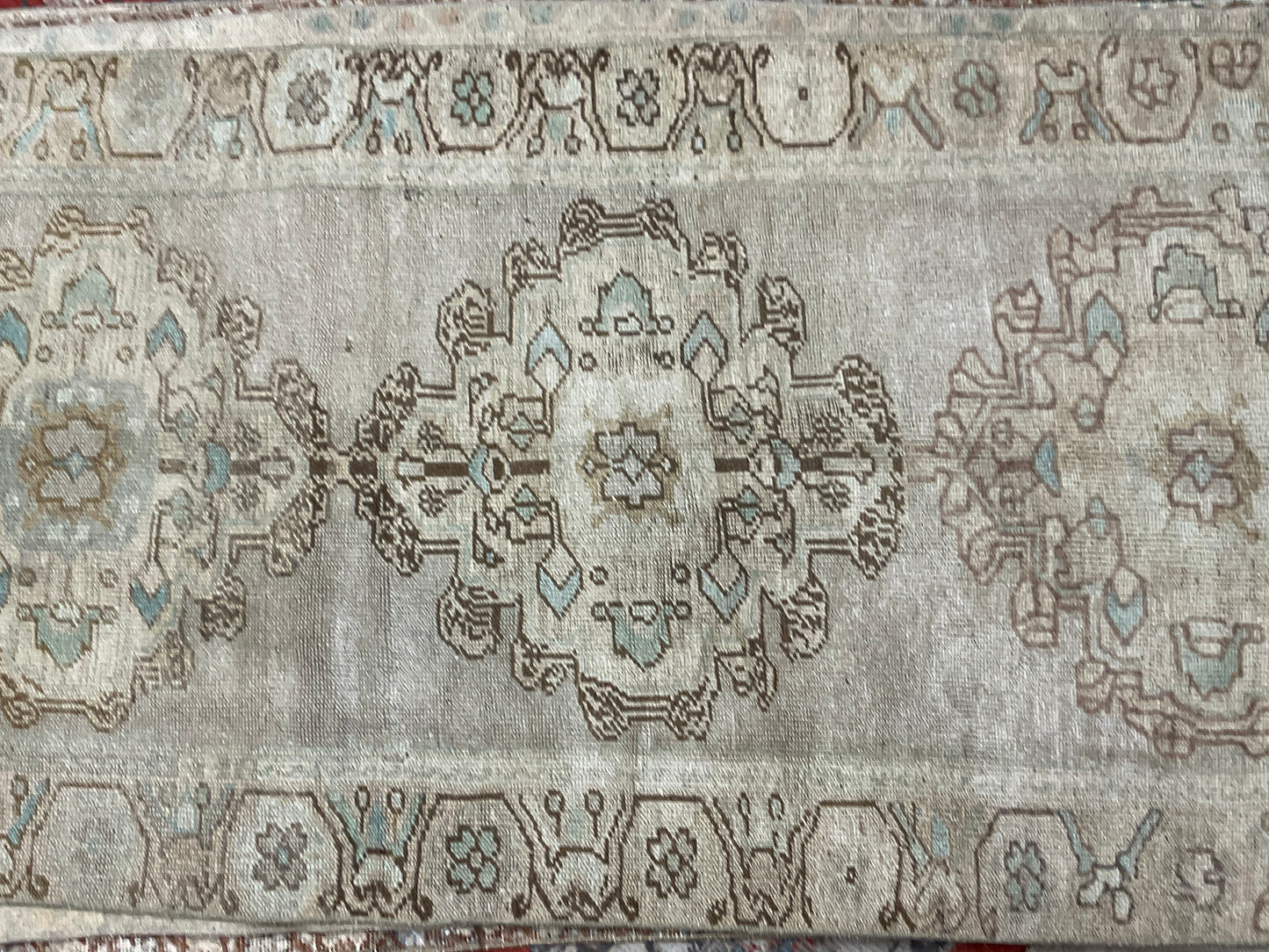 Vintage Rug 10’ 9” L x 3’