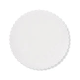 Parchment Liners Scalloped Classic White