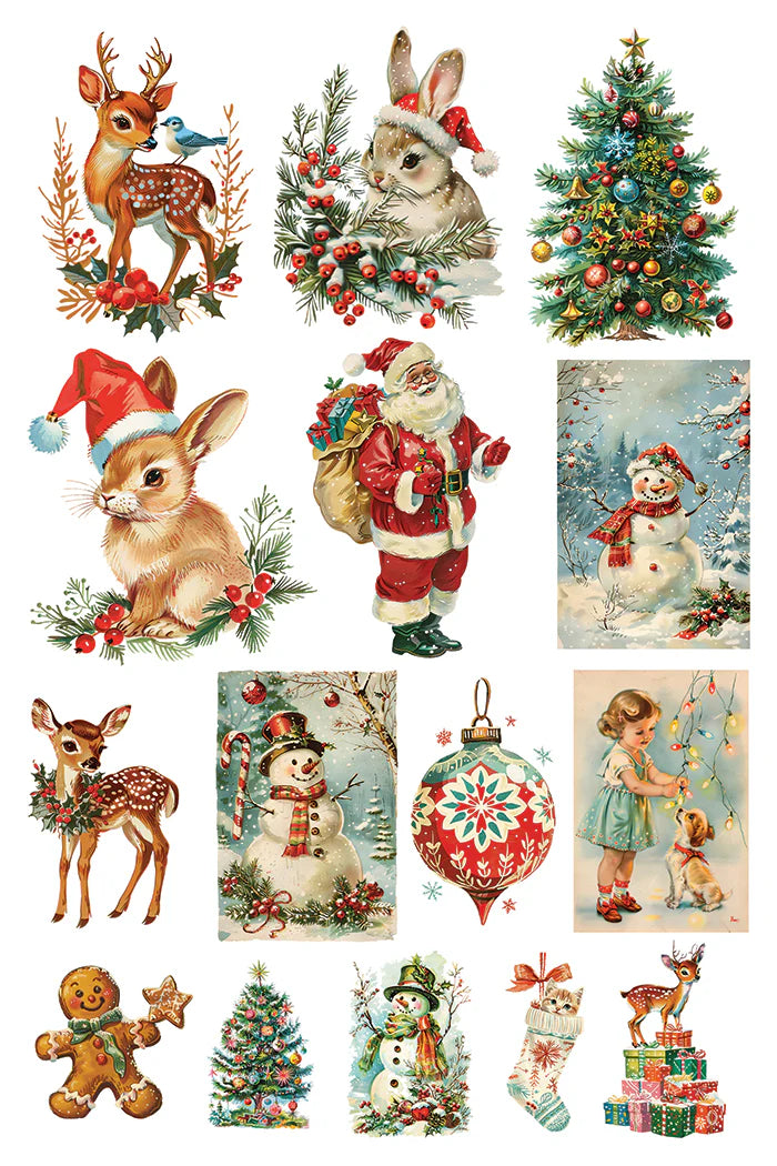 IOD Transfer Kitschy Christmas 8x12