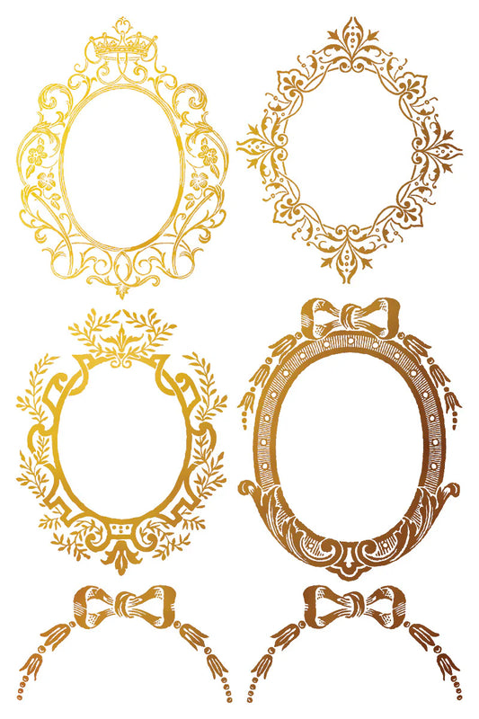 IOD Foil Transfer Petits Ornements 8x12