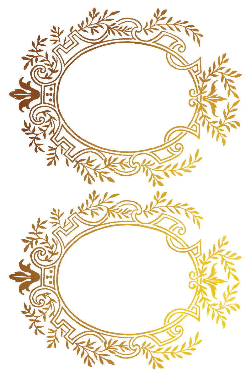 IOD Foil Transfer Petits Ornements 8x12