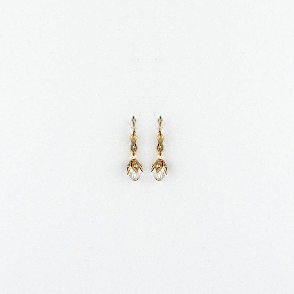 Jewelry LVP RHNS Capped Bead Earrings