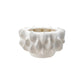 Planter Stoneware Sculptural Matte White for 7in Pot
