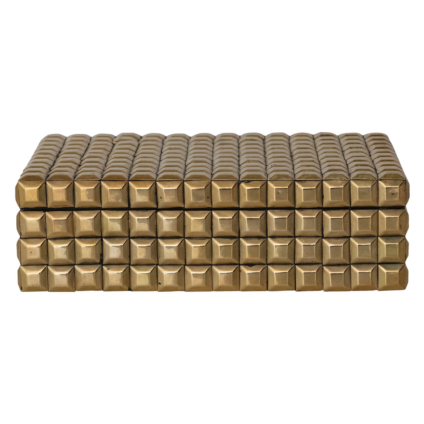 MDF & Brass Studded Box