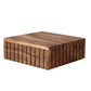 Platform Cheese/Serving Board Carved Mango Wood Natural