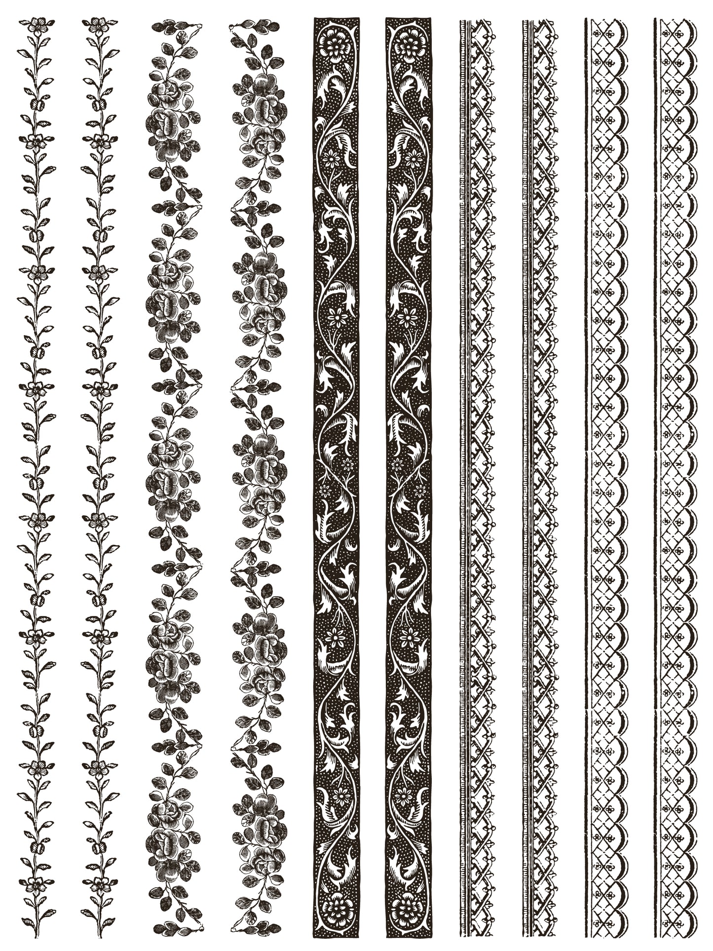 IOD Inlay Delft Traditions Noir 12x16