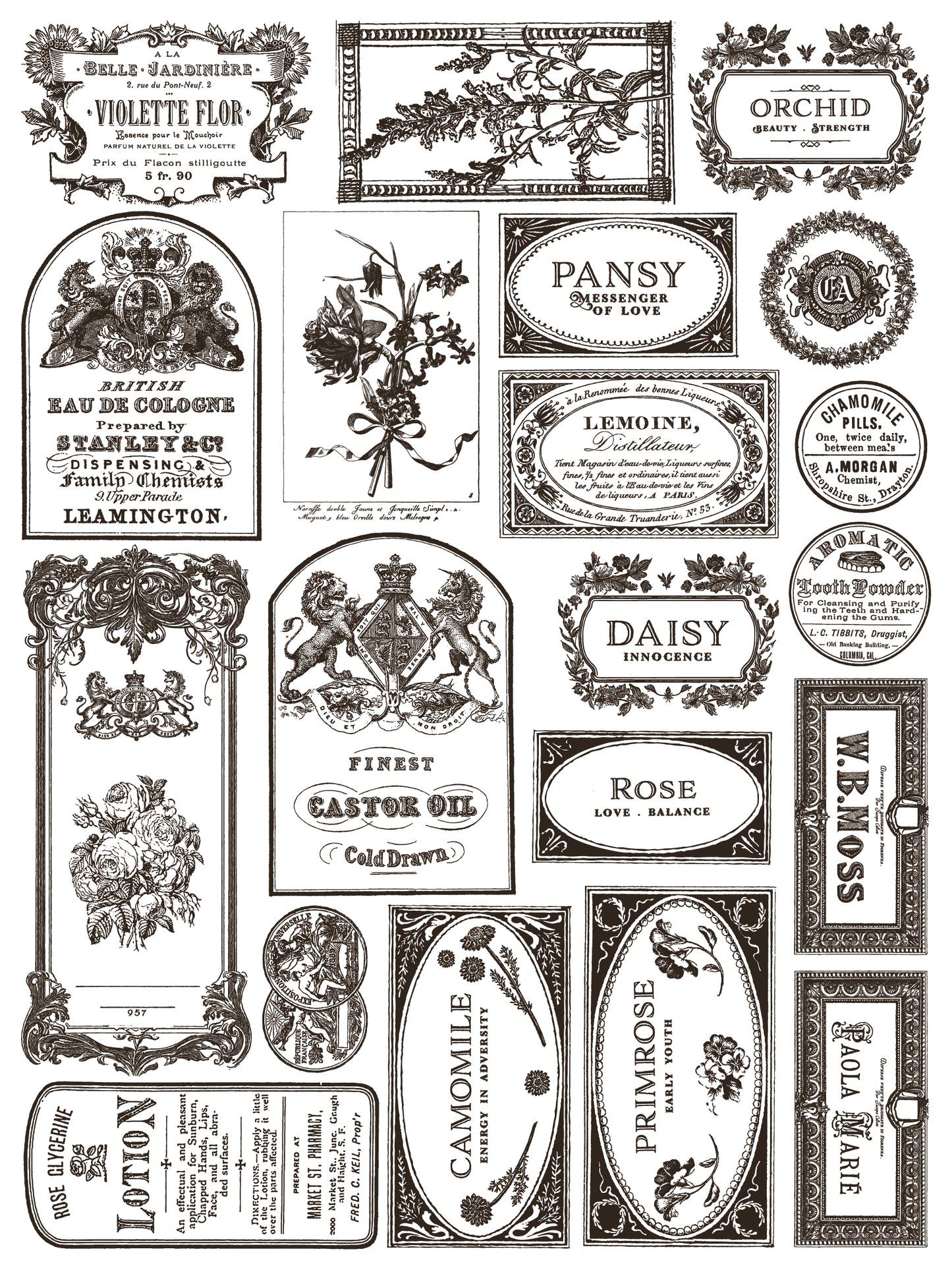 IOD Inlay Floriography