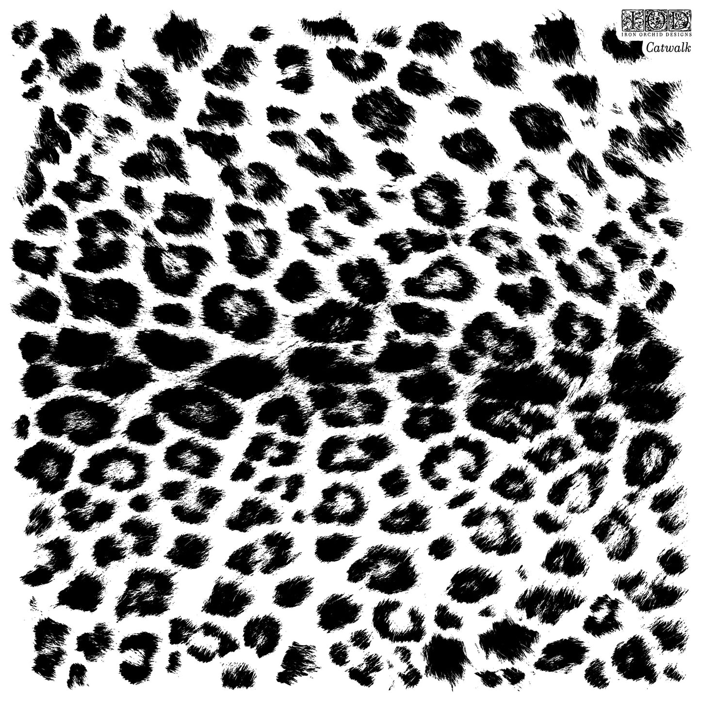 IOD Stamp 12x12 Catwalk