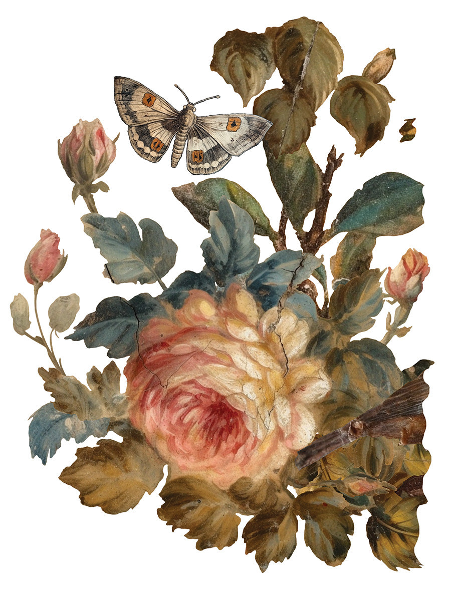 IOD Transfer Joie Des Roses 12x16