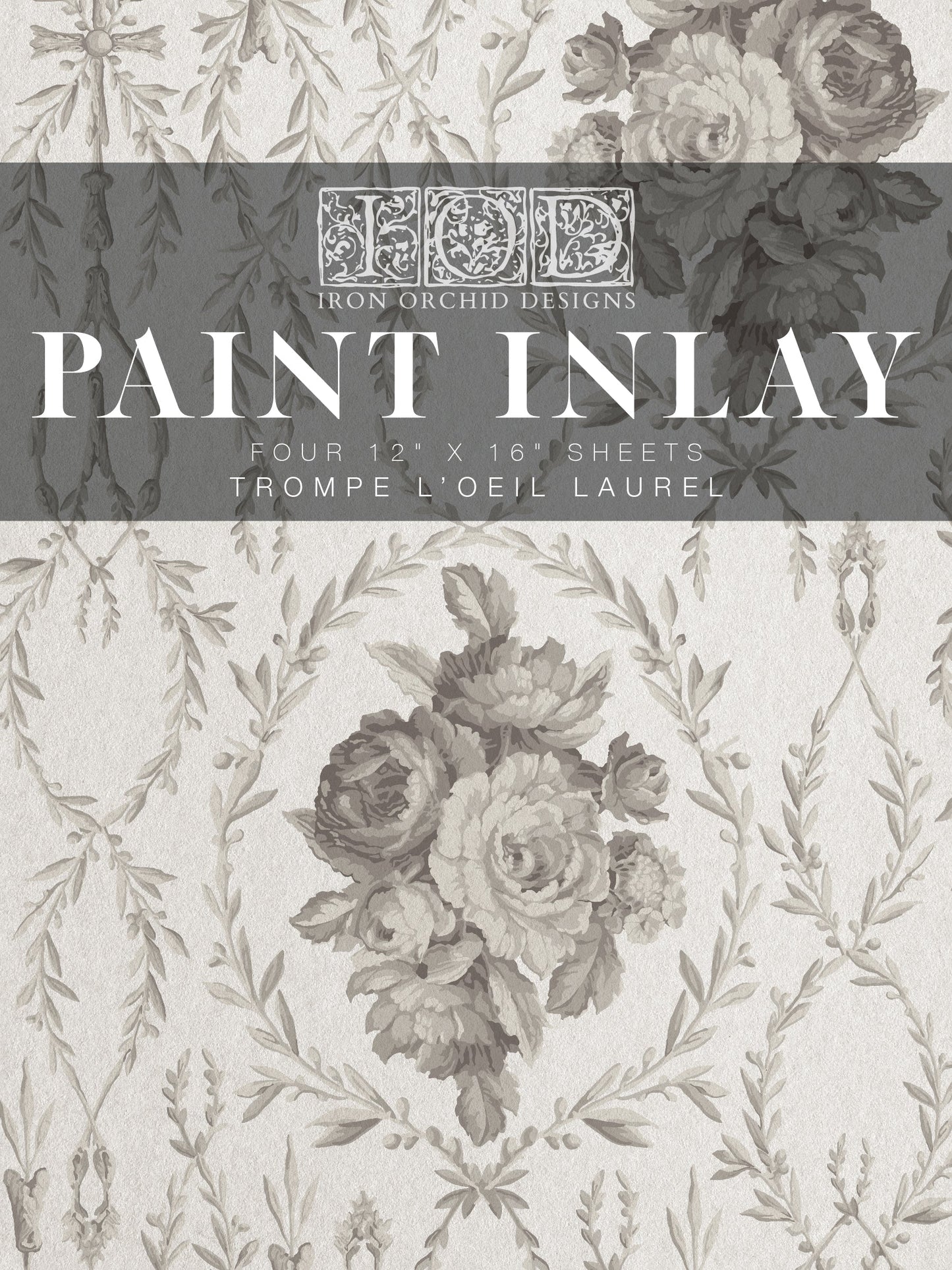 Paint Inlay Trompe L'oeil Laurel