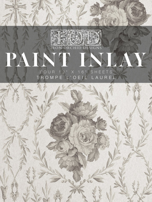 Paint Inlay Trompe L'oeil Laurel