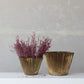 Planter Metal Fluted LG