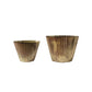 Planter Metal Fluted LG