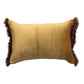 Pillow Velvet w/Fringe Tibetan Tiger