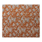Throw 60inL x 50inW Cotton Voile w/Florals & Hand-Embroidered Kantha Stitch