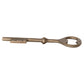 Bottle Opener Key Cast Iron Antique Brass