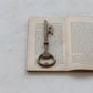 Bottle Opener Key Cast Iron Antique Brass