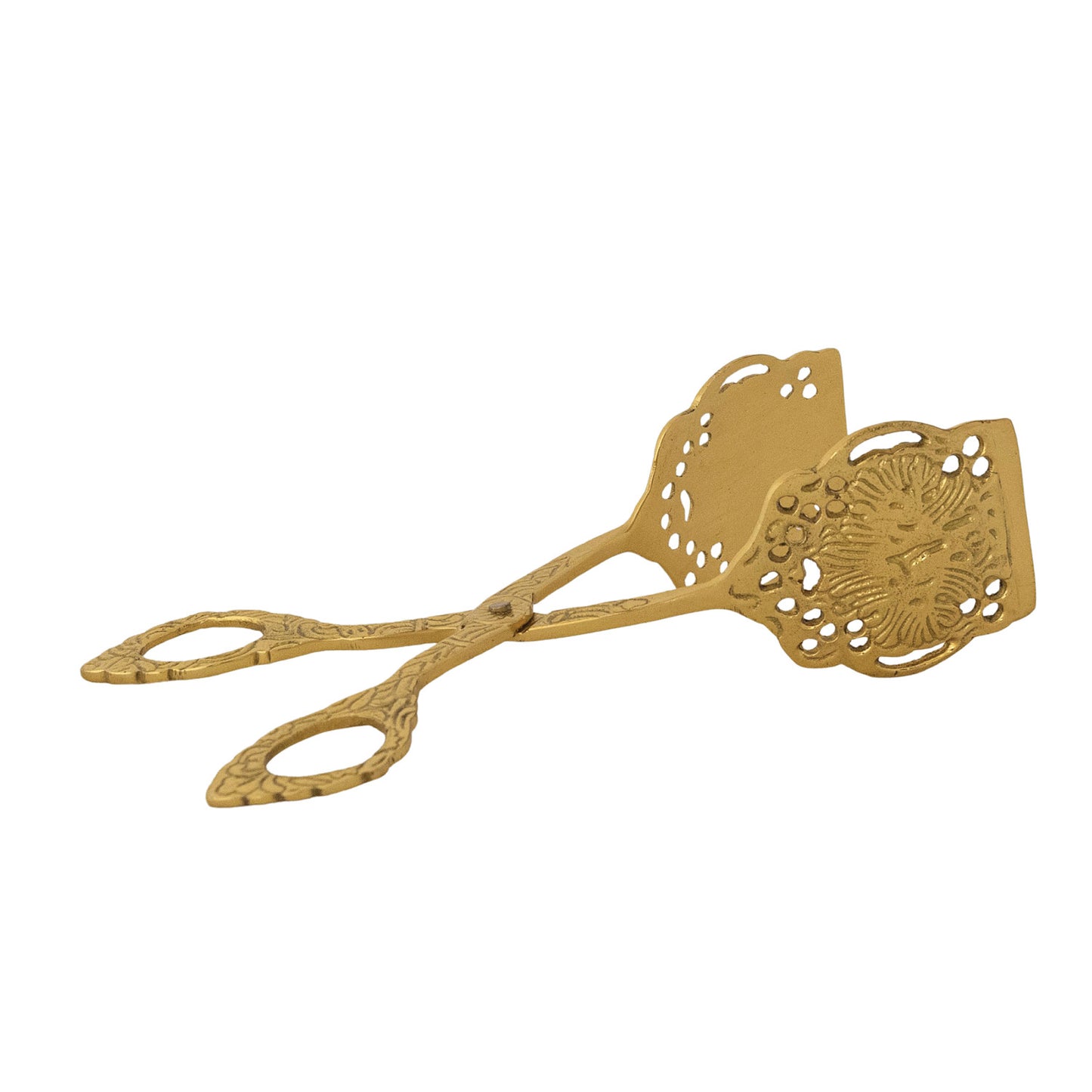 Tongs Embossed Gold