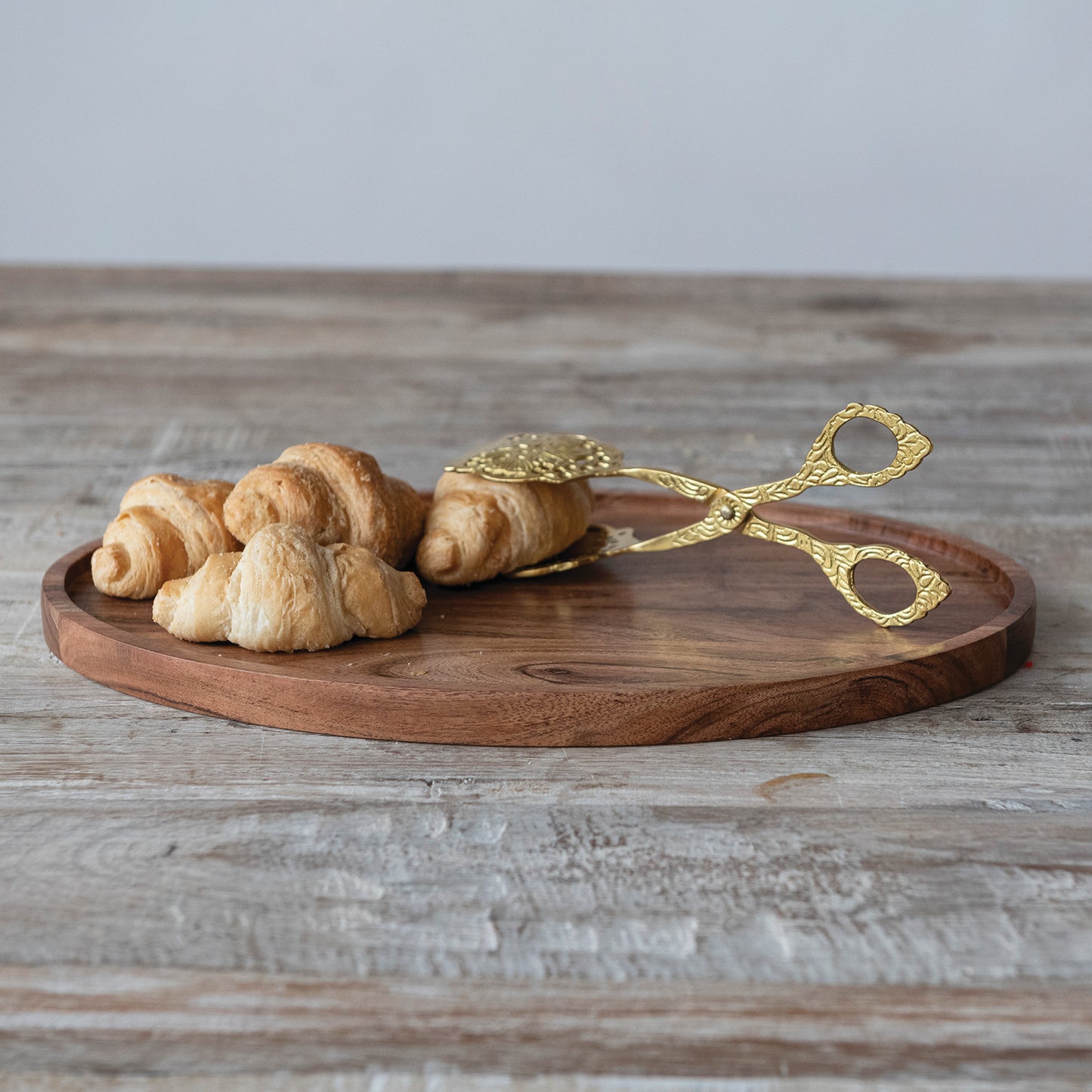 Tongs Embossed Gold