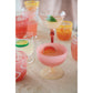 Wine Glass 14oz Two-Tone Stemmed Pink & Cream