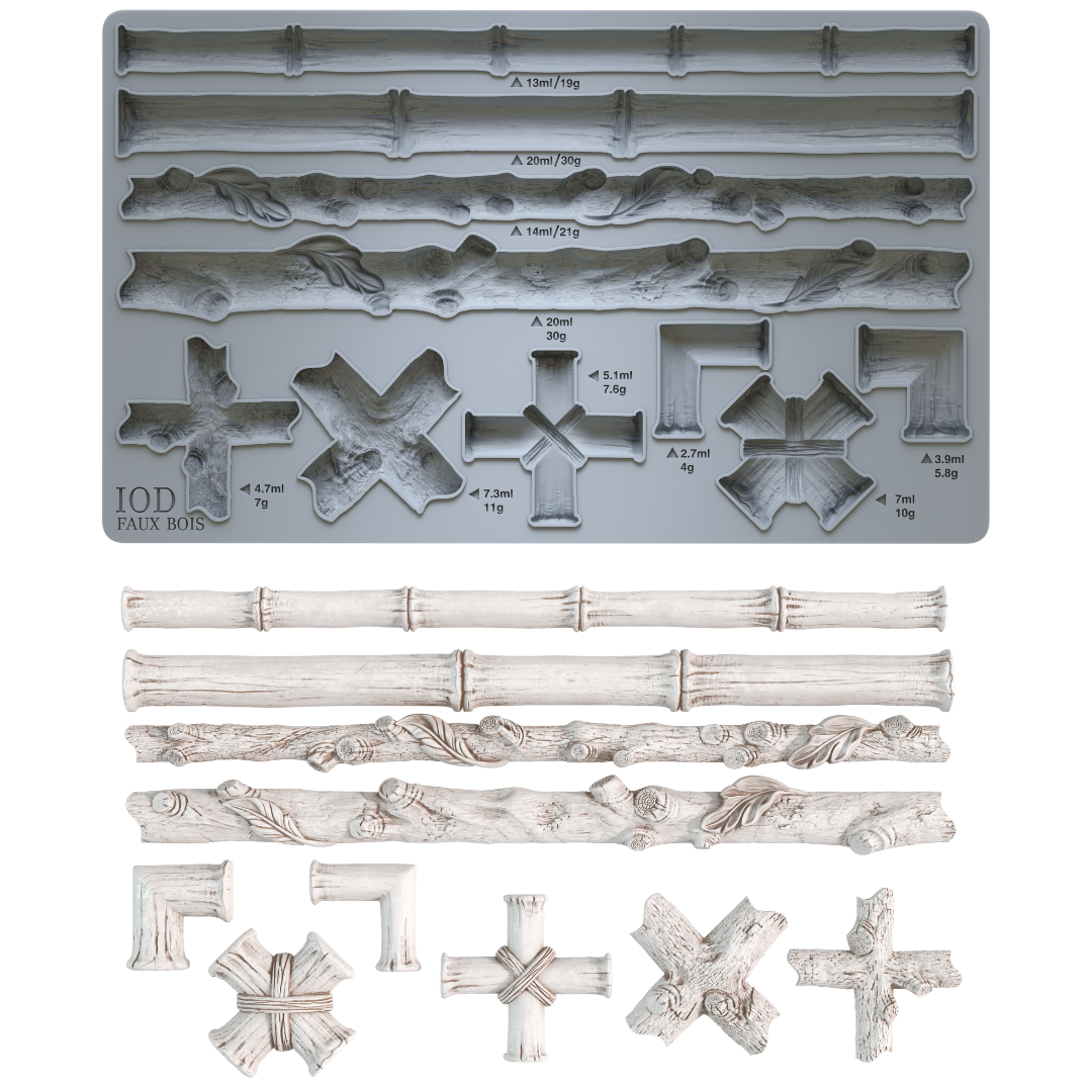 IOD Mould Faux Bois