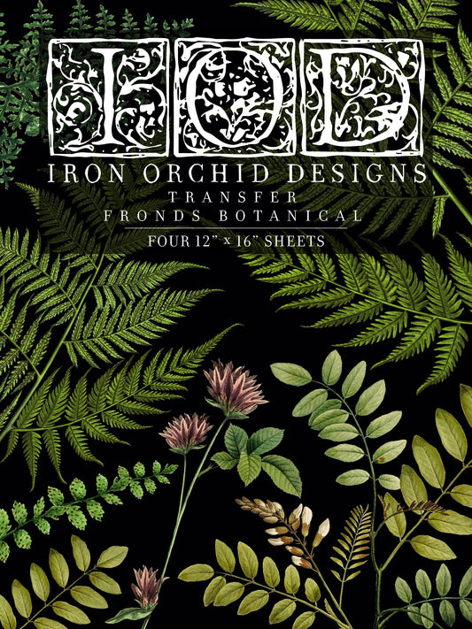 IOD Transfer Fronds Botanical 24x33