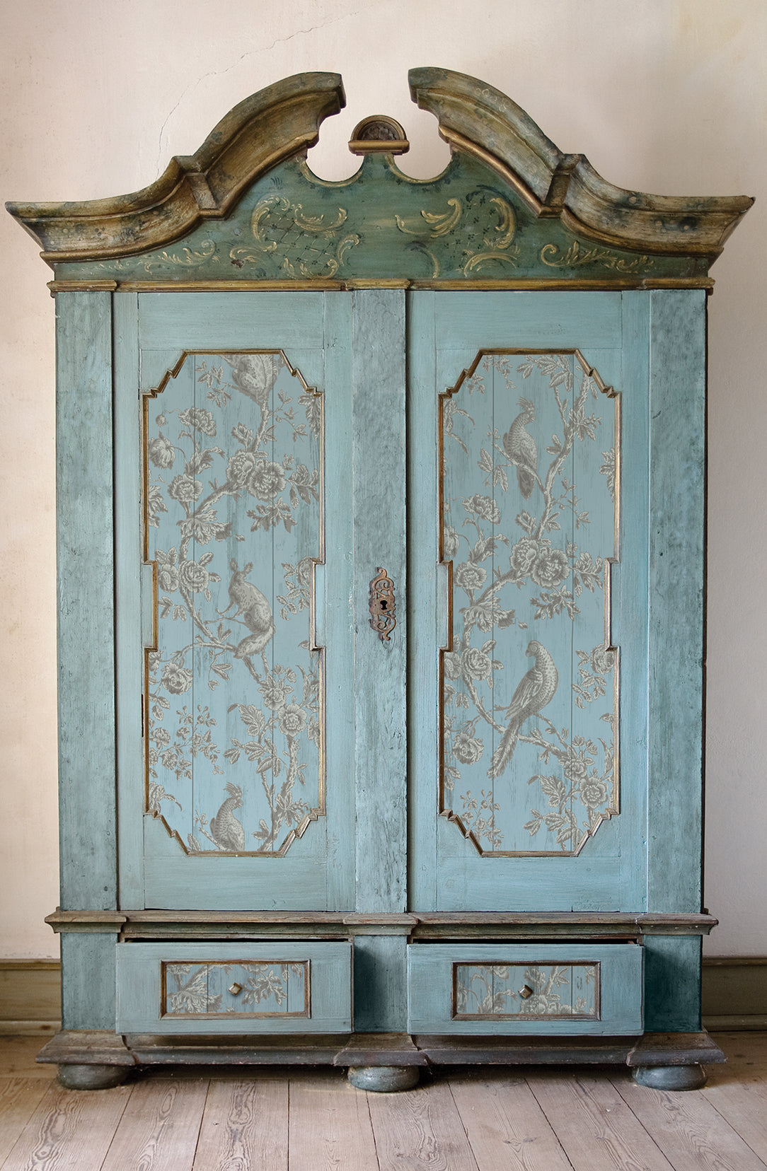 Paint Inlay Grisaille Toile