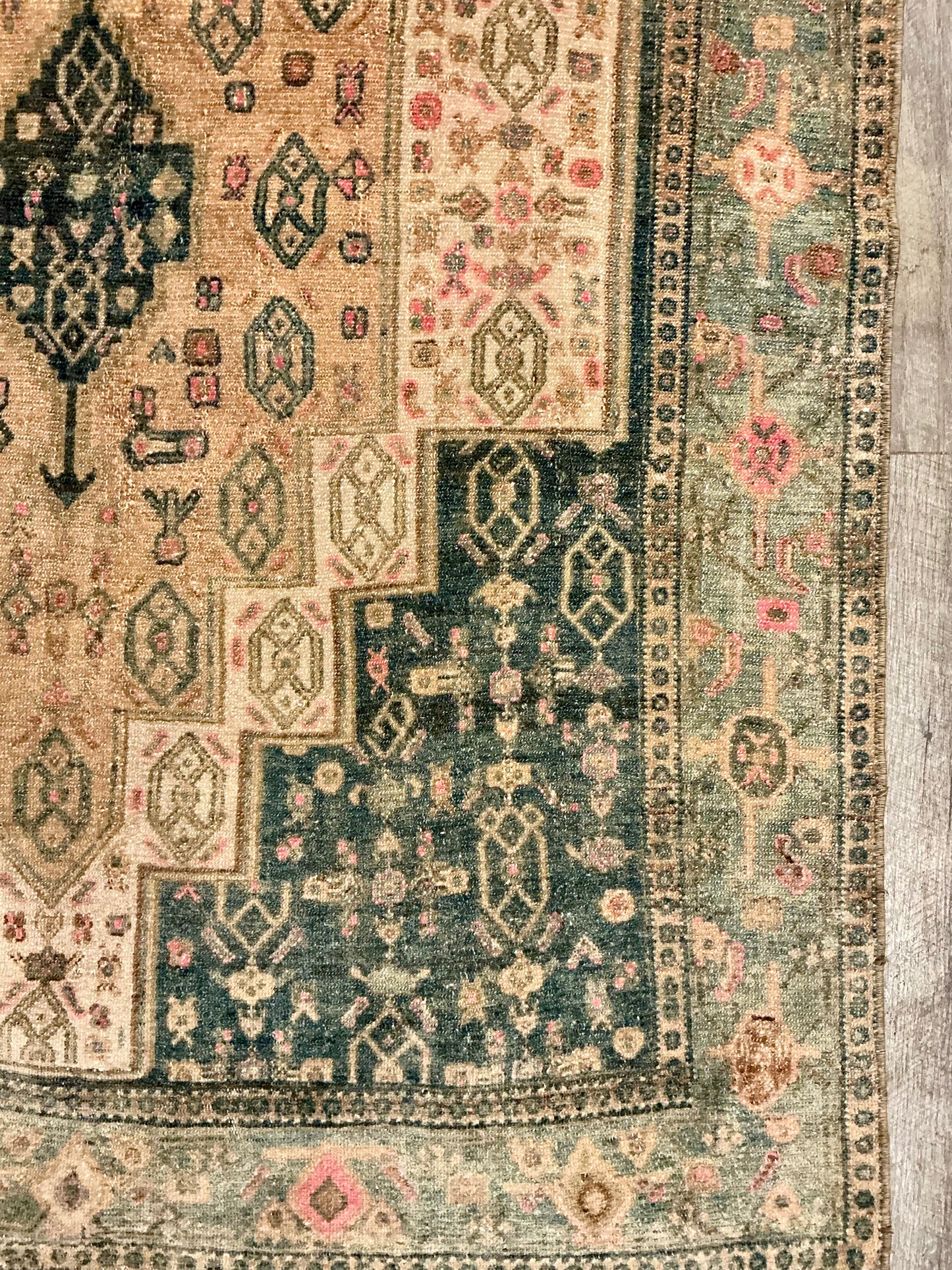 Persian Vintage Rug 5' 4.5" L x 4' 0" W