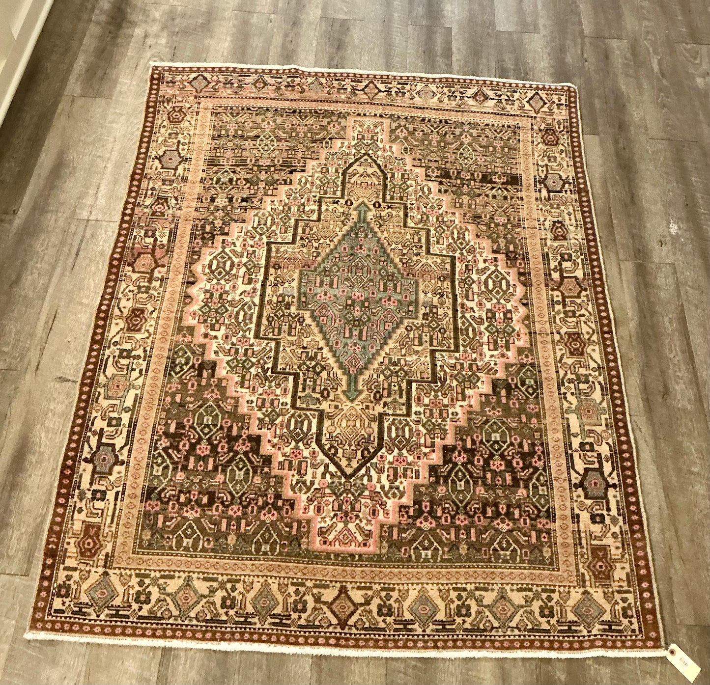 Vintage Rug 5' 5" L x 4' 6" W