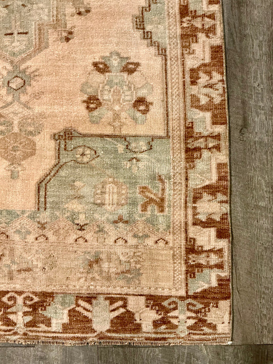 Vintage Rug 6'6" L x 3' 4" W