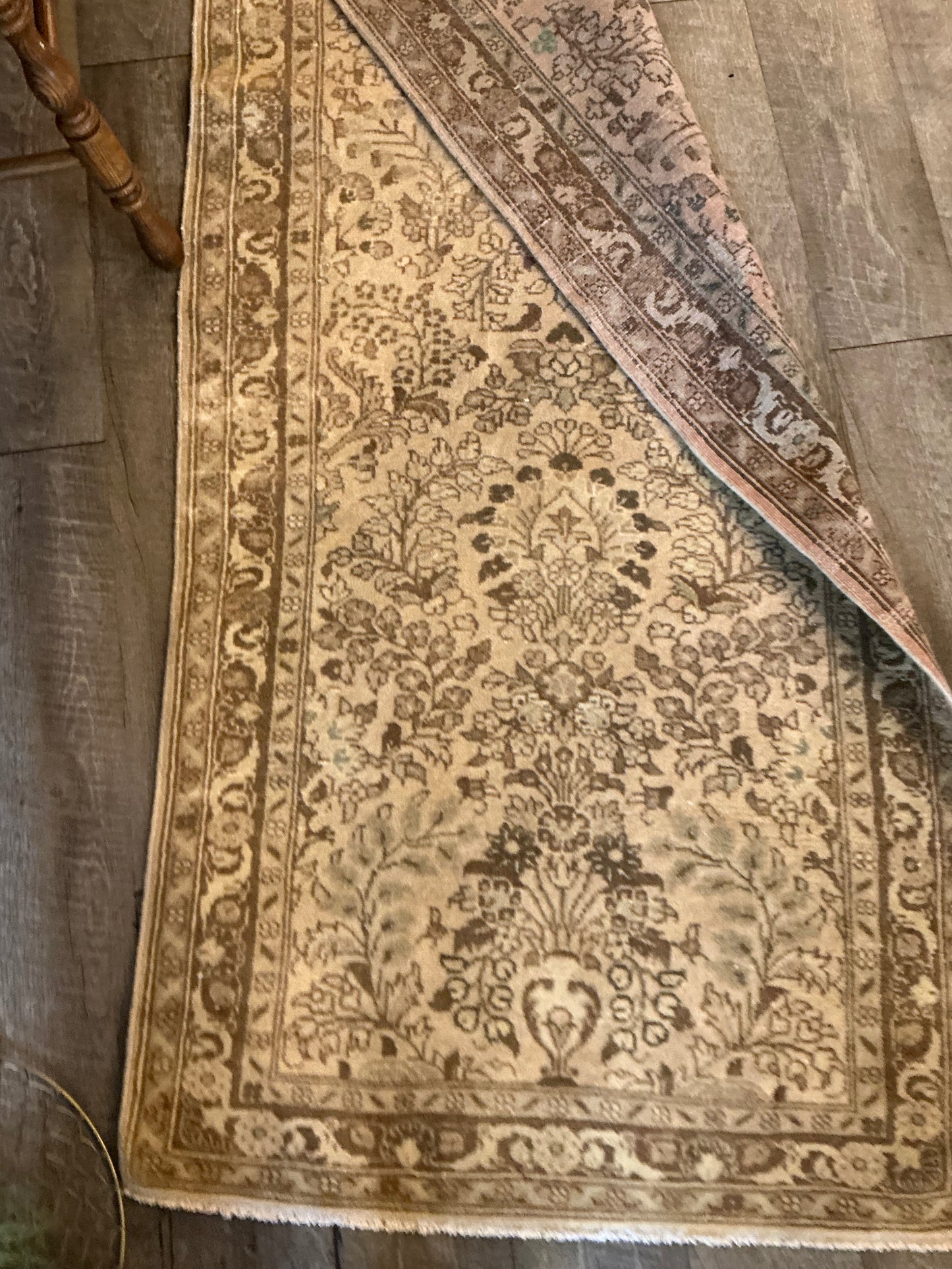 Vintage Persian Rug 9'3" x 2'9"
