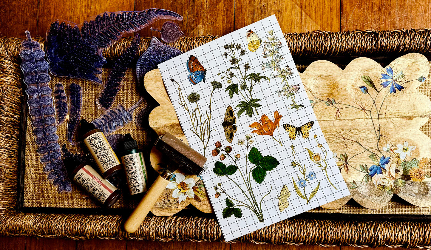 Iron Orchid Design Stamping and Transfer Workshop: June 25, 2026 at 5:30pm