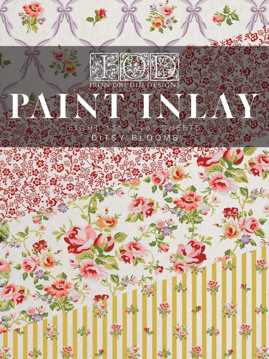 IOD Inlay Ditsy Blooms