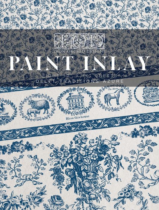 IOD Inlay Delft Traditions Azure 12x16
