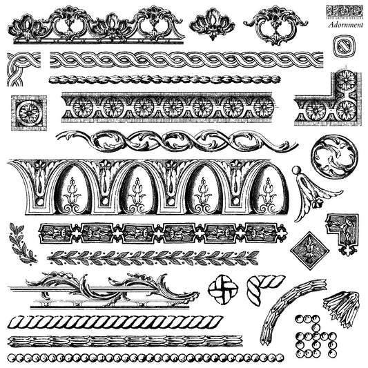 IOD Stamp 12x12 Adornment