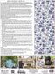Paint Inlay Indigo Floral