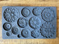 IOD Mould Rosettes