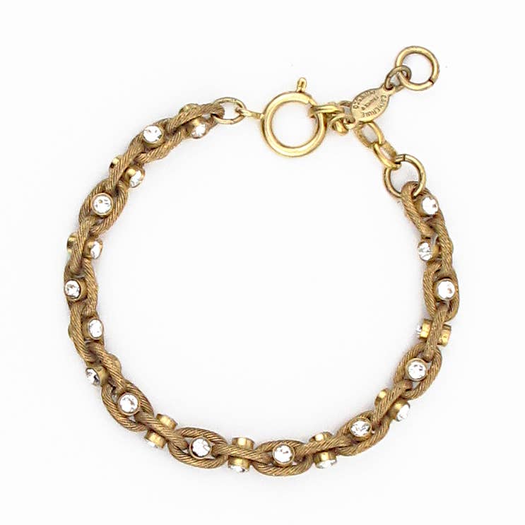 Jewelry LVP Crystal Chain Bracelet