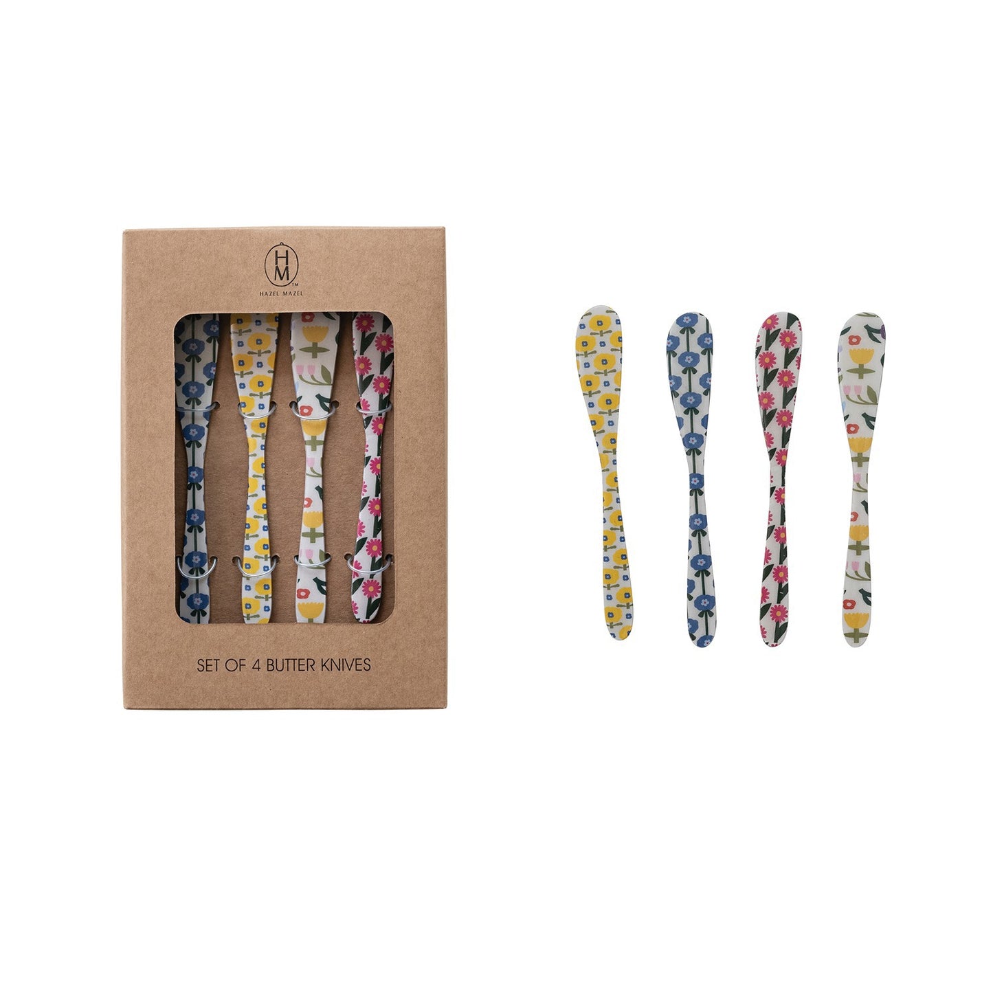 Canape Knife Enameled SS