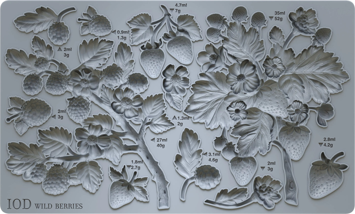 IOD Mould Wild Berries