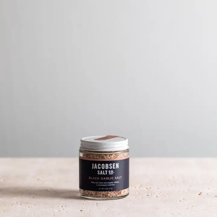 Infused Black Garlic Salt Jar