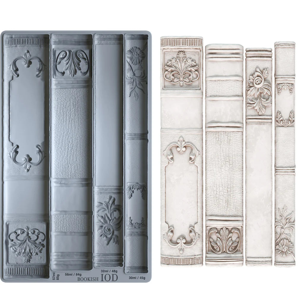 IOD Mould Bookish 6x10