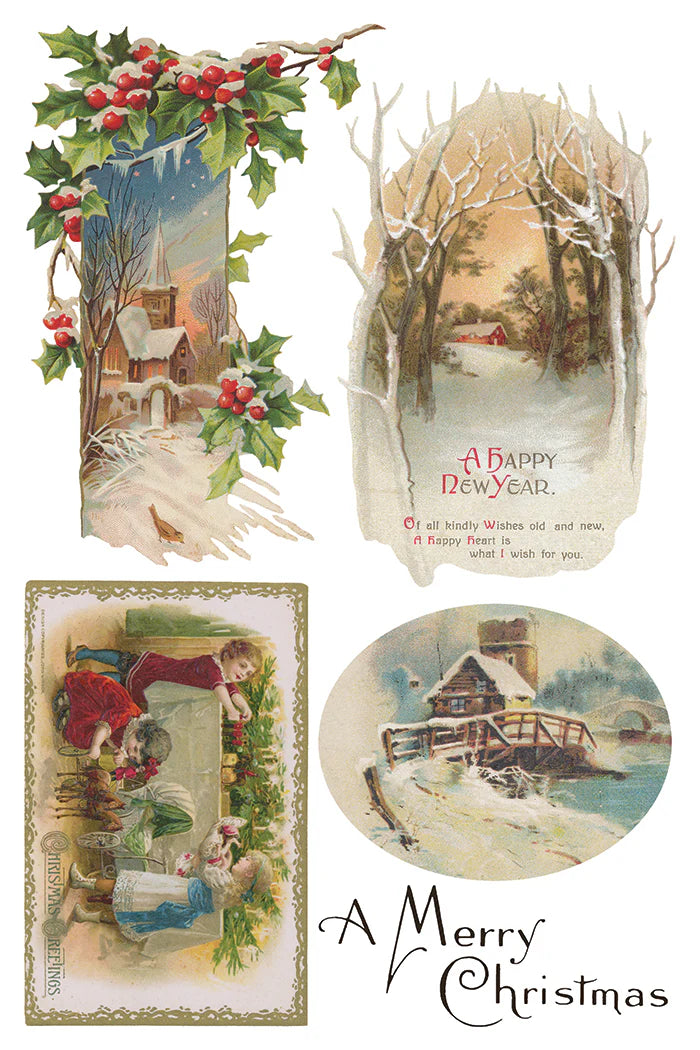 IOD Transfer Christmas Joy 8x12