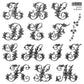 IOD Stamp 6x6 Dessins de Broderie