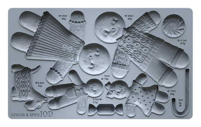 IOD Mould Ginger & Spice