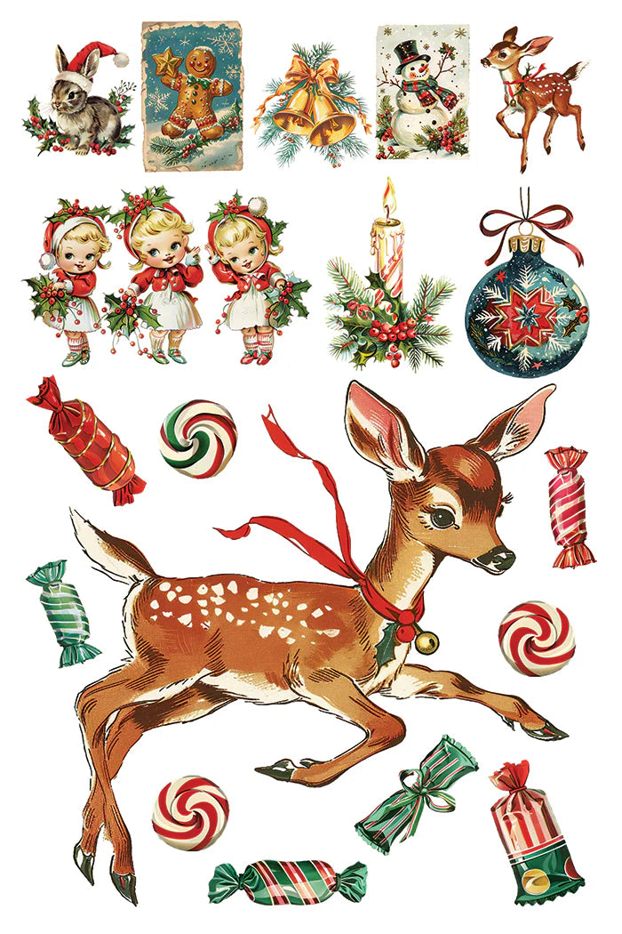 IOD Transfer Kitschy Christmas 8x12