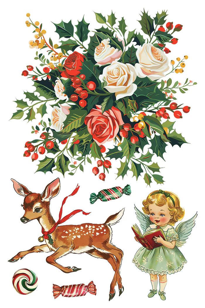 IOD Transfer Kitschy Christmas 8x12